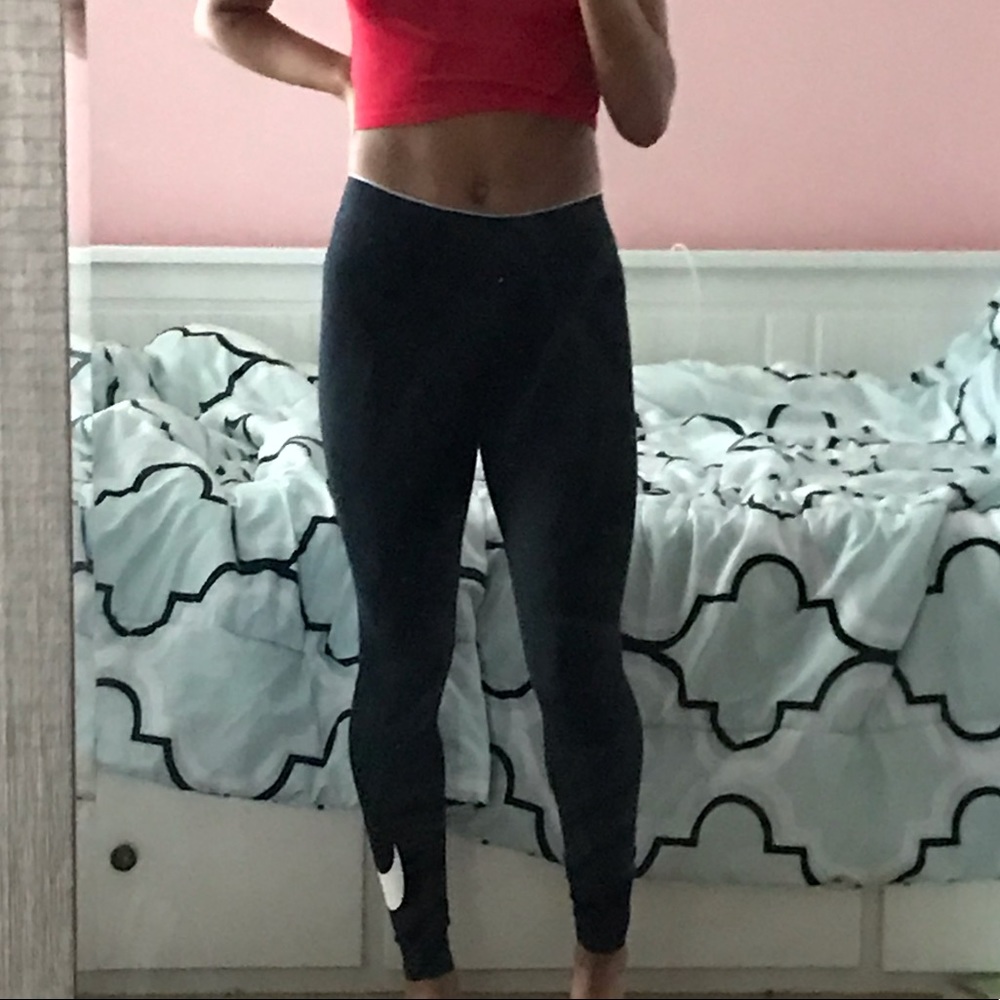 Black nike cotton leggings size xs